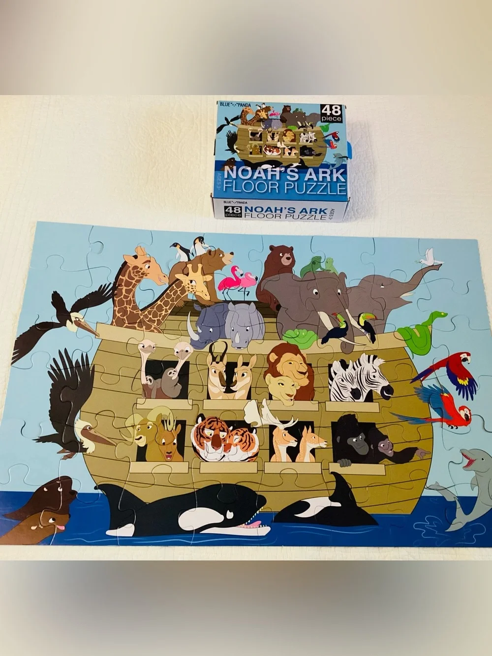 Blue Panda noah ark